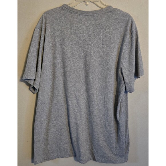Nike Tee Dri-Fit T-Shirt Mens XL Light Grey Athletic Performance Tee - Picture 3 of 7